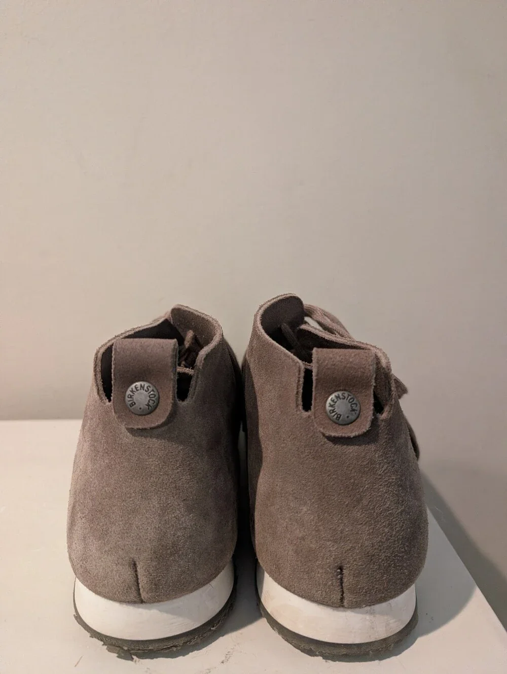 Birkenstock Dundee Suede Lace Up Shoes SiW 42